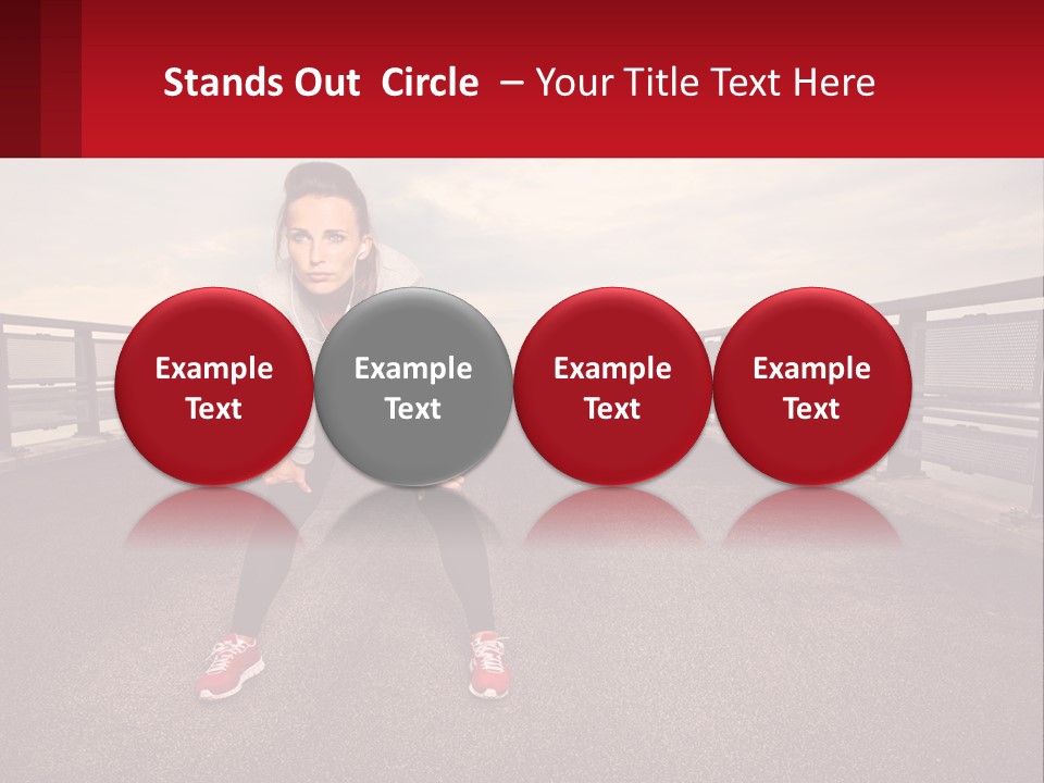 Life Sunset Family PowerPoint Template