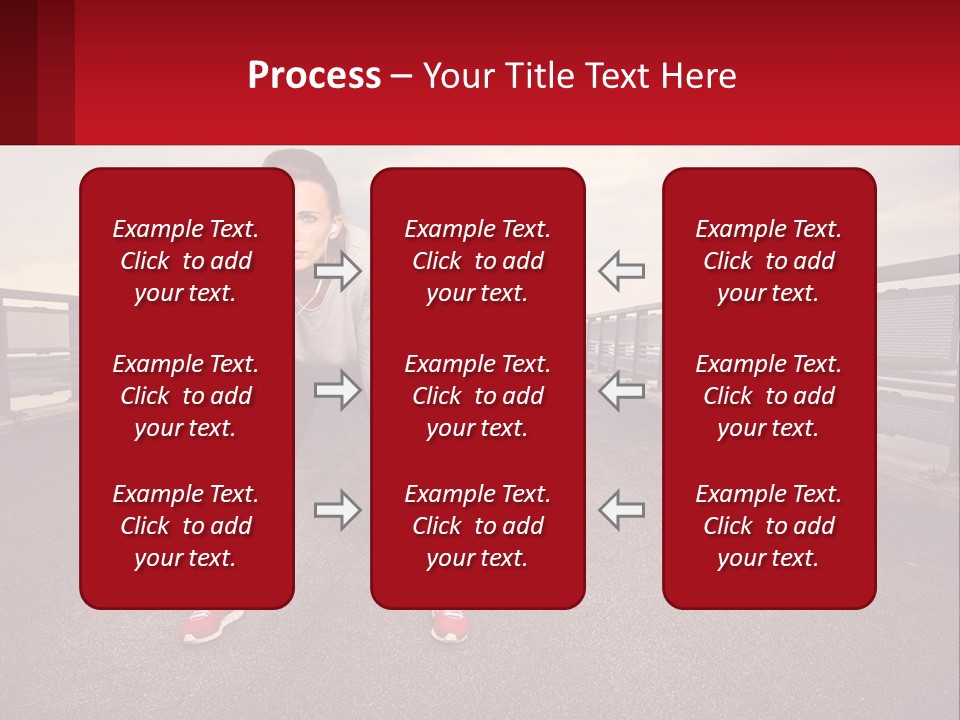 Life Sunset Family PowerPoint Template