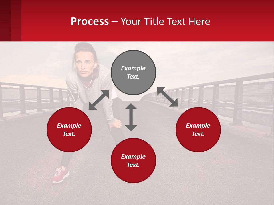 Life Sunset Family PowerPoint Template