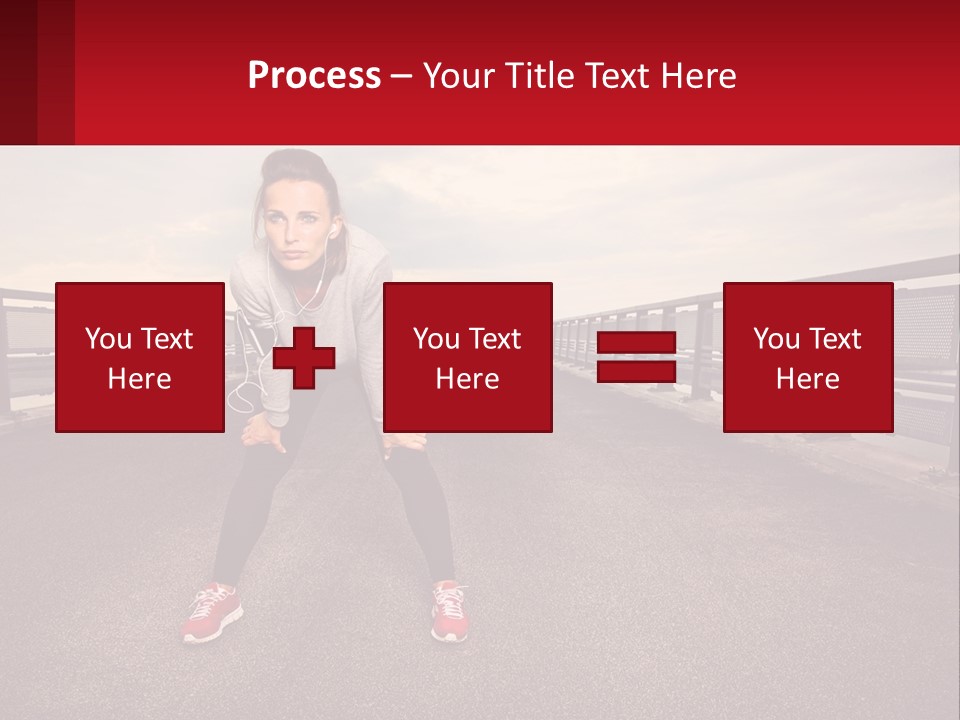Life Sunset Family PowerPoint Template