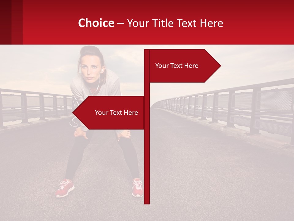 Life Sunset Family PowerPoint Template