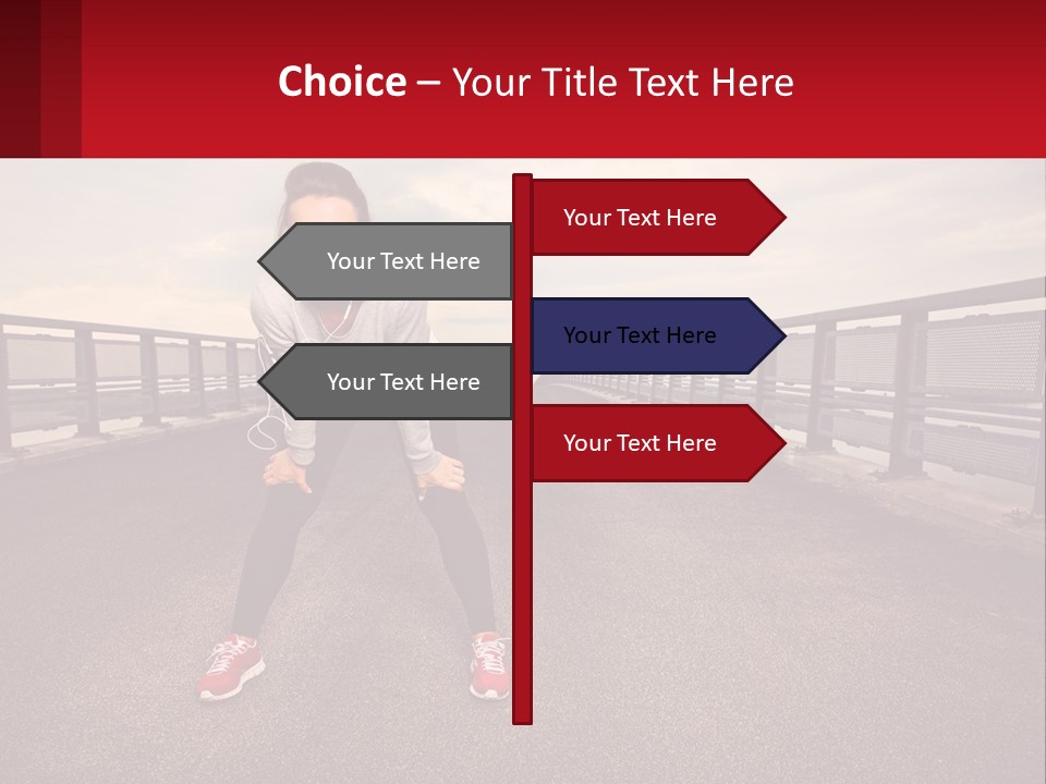 Life Sunset Family PowerPoint Template