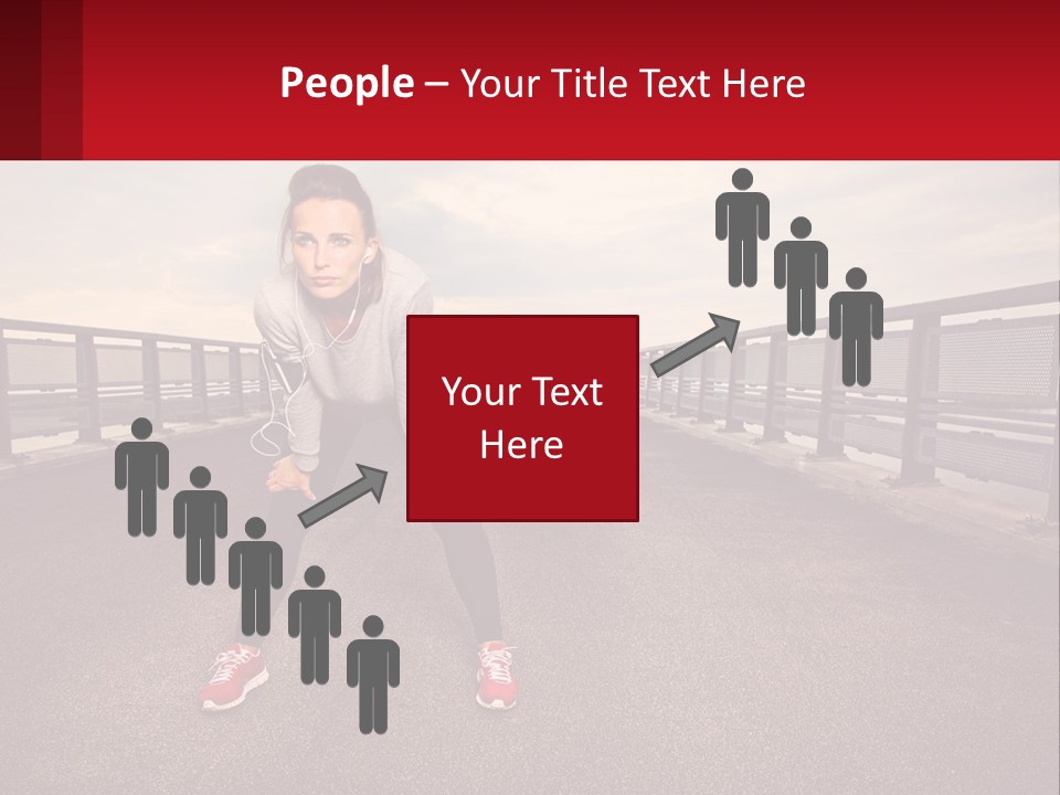 Life Sunset Family PowerPoint Template