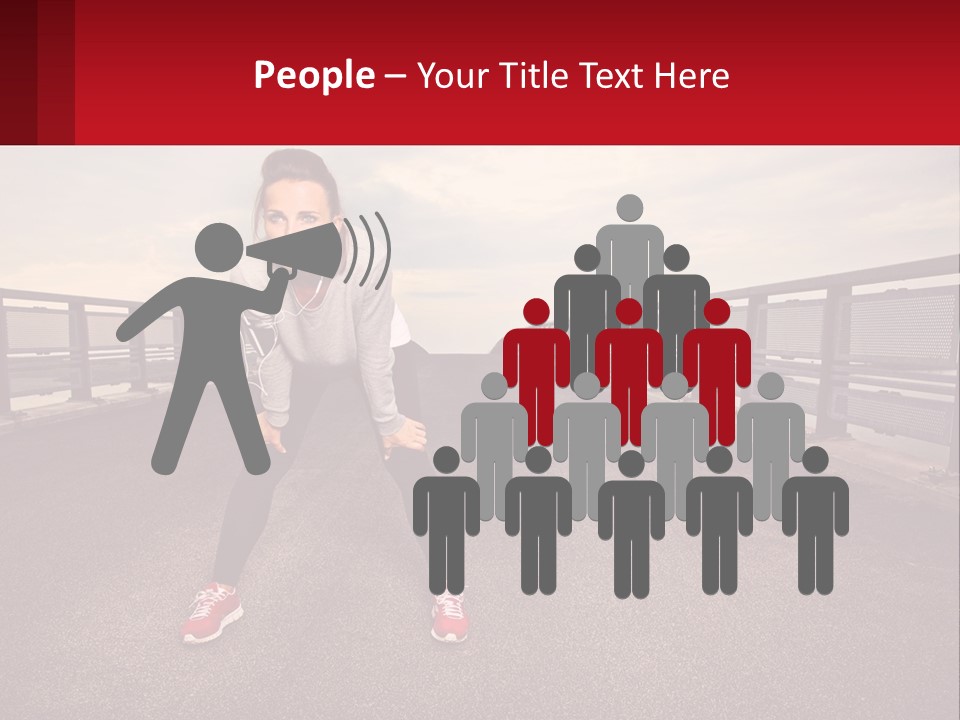 Life Sunset Family PowerPoint Template