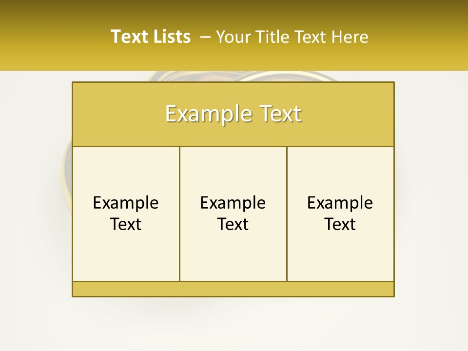 Water Family Sand PowerPoint Template