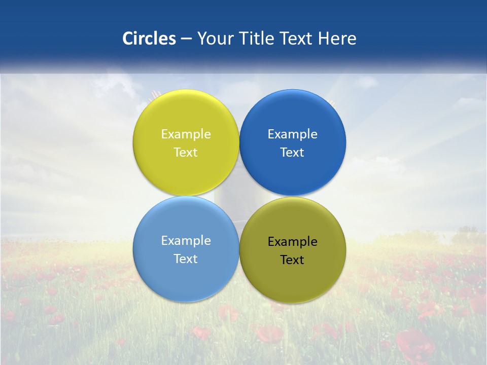 White Single Senior PowerPoint Template