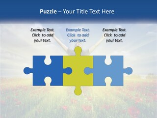 White Single Senior PowerPoint Template