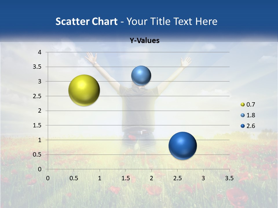 White Single Senior PowerPoint Template