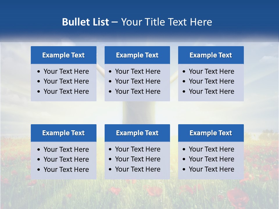 White Single Senior PowerPoint Template