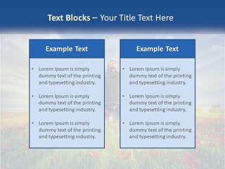 White Single Senior PowerPoint Template