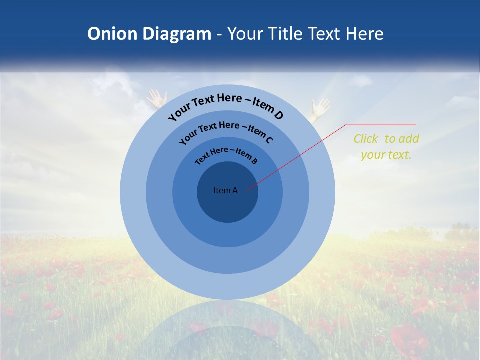 White Single Senior PowerPoint Template