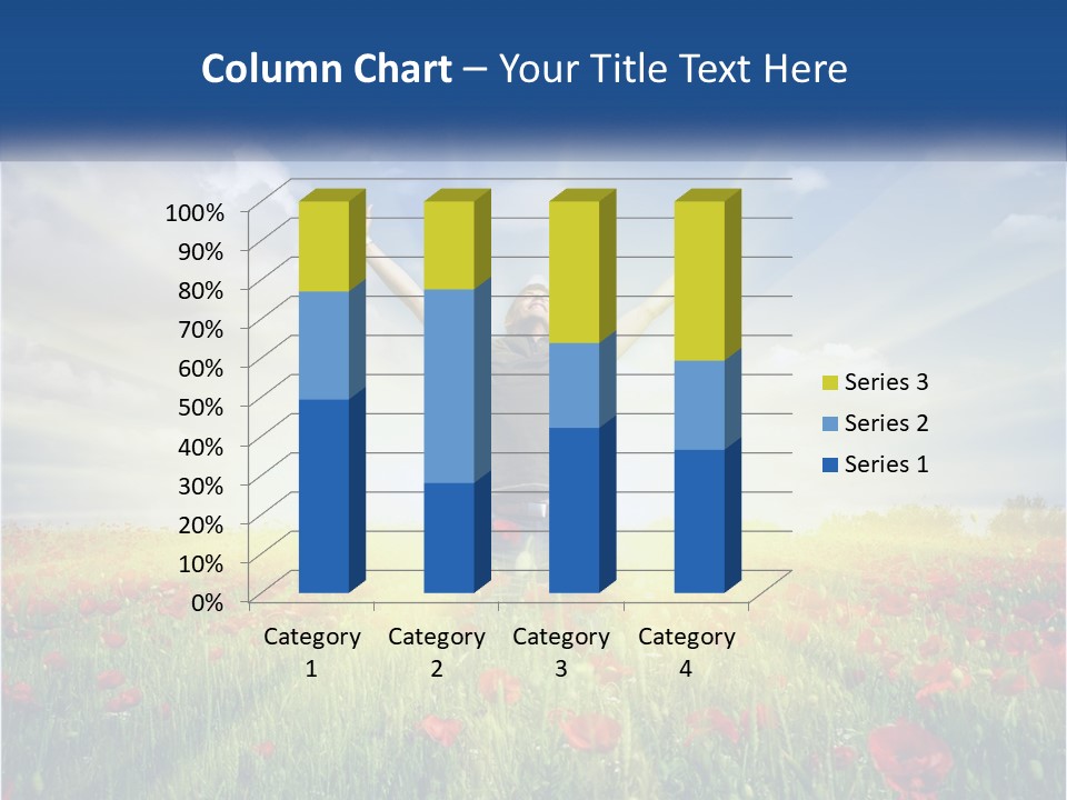 White Single Senior PowerPoint Template