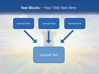 White Single Senior PowerPoint Template