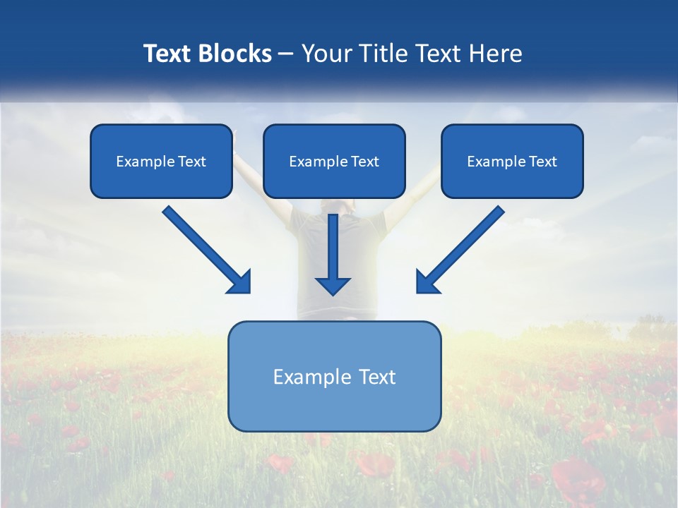 White Single Senior PowerPoint Template