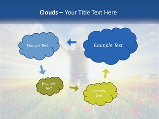 White Single Senior PowerPoint Template