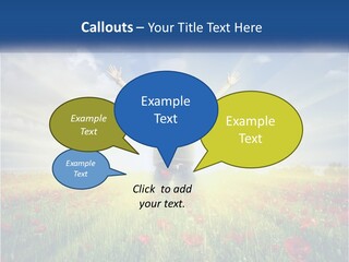 White Single Senior PowerPoint Template