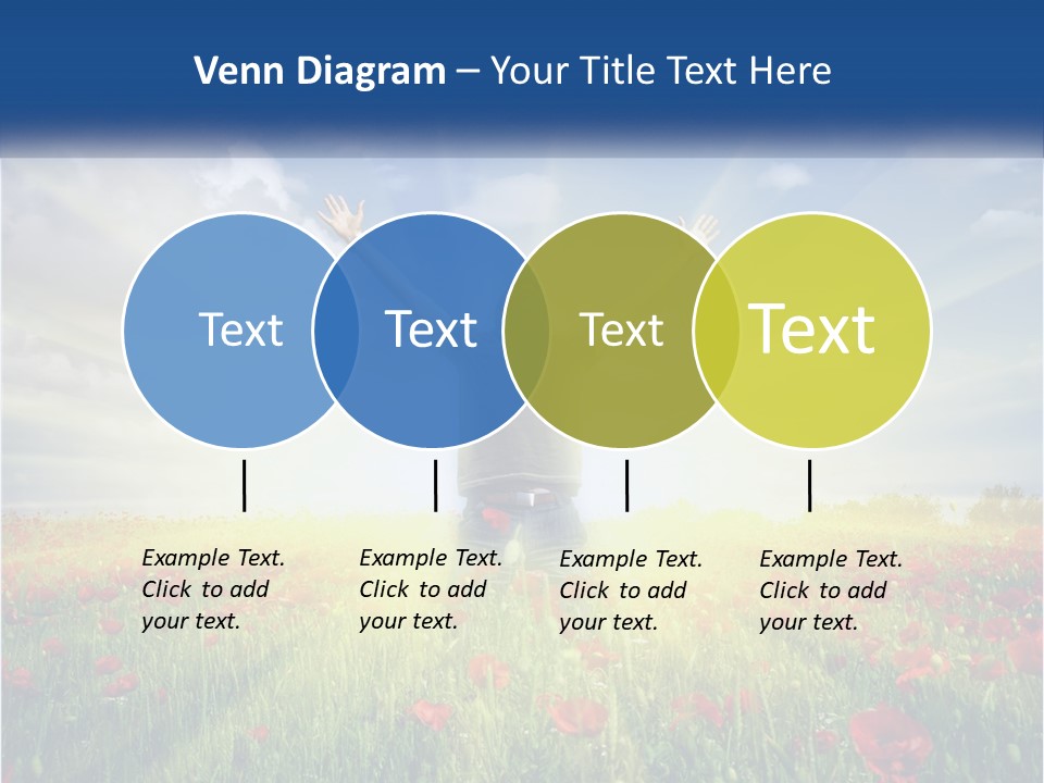 White Single Senior PowerPoint Template