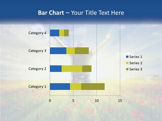 White Single Senior PowerPoint Template