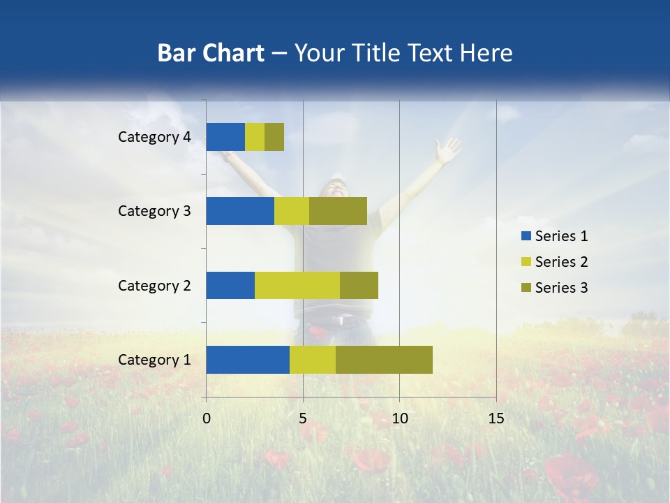 White Single Senior PowerPoint Template