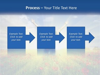 White Single Senior PowerPoint Template