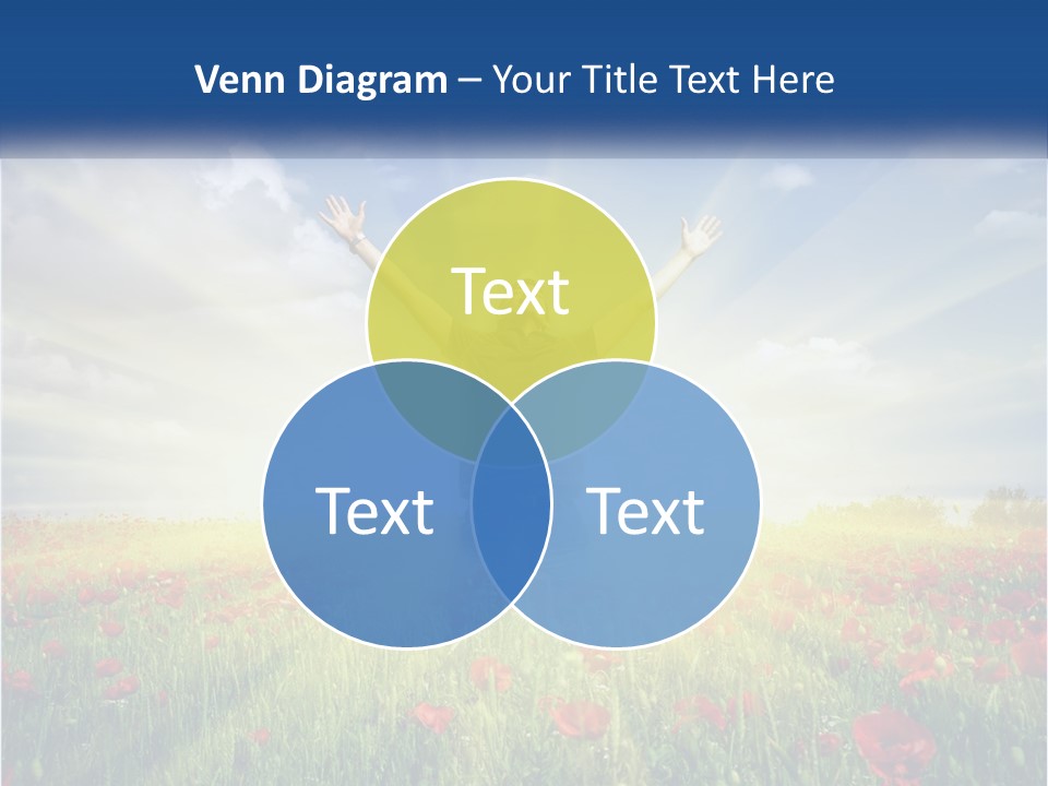 White Single Senior PowerPoint Template