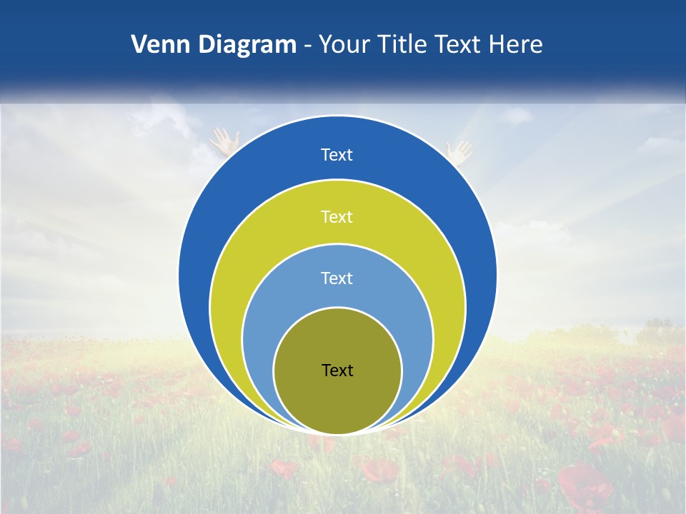 White Single Senior PowerPoint Template