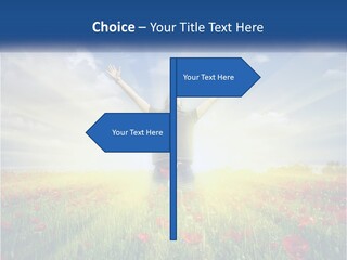 White Single Senior PowerPoint Template