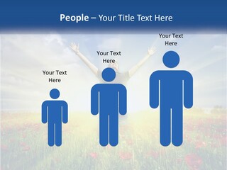 White Single Senior PowerPoint Template