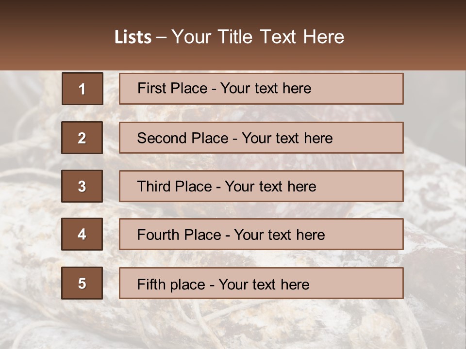Water Wellness Lifestyle PowerPoint Template