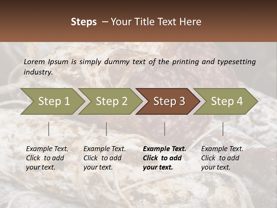 Water Wellness Lifestyle PowerPoint Template