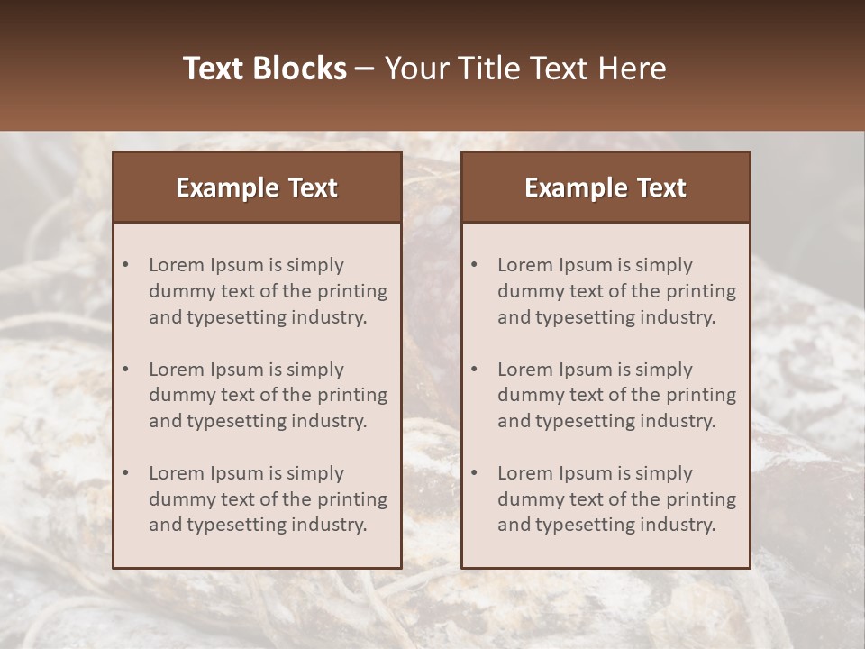 Water Wellness Lifestyle PowerPoint Template