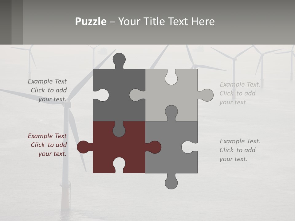 Lifestyle Ocean Older PowerPoint Template