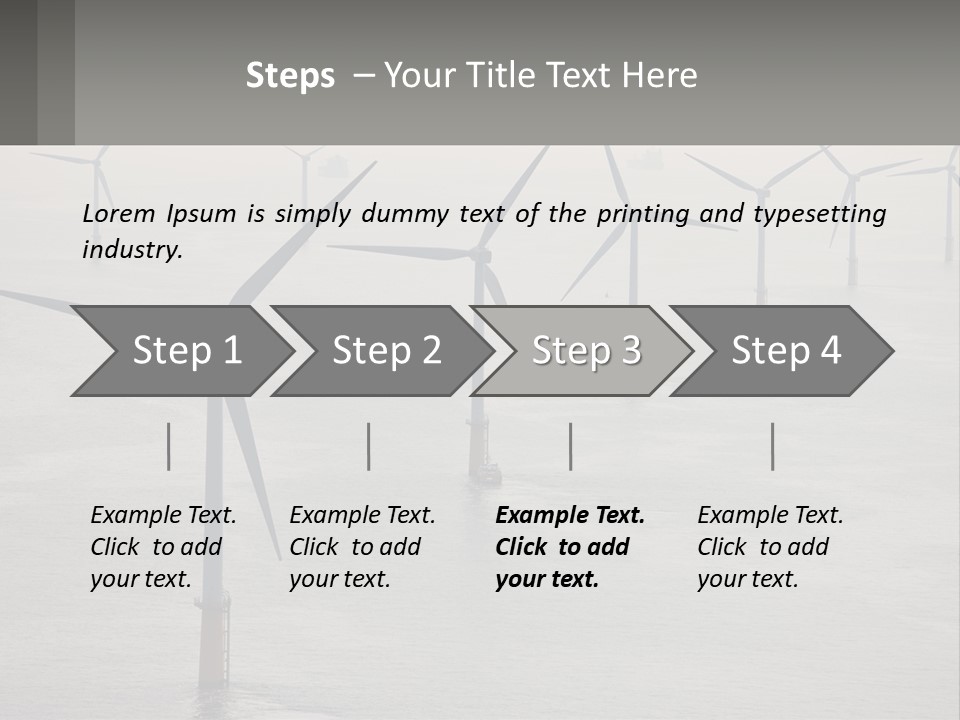 Lifestyle Ocean Older PowerPoint Template