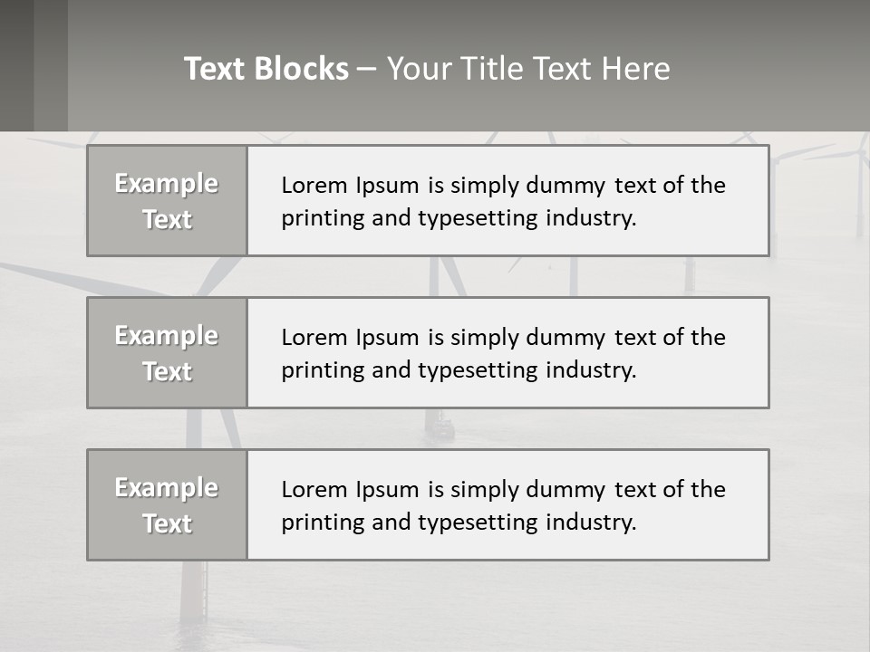 Lifestyle Ocean Older PowerPoint Template