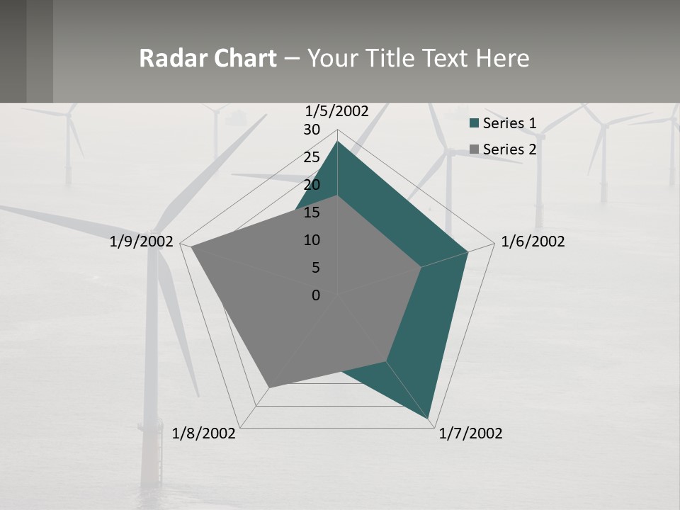 Lifestyle Ocean Older PowerPoint Template