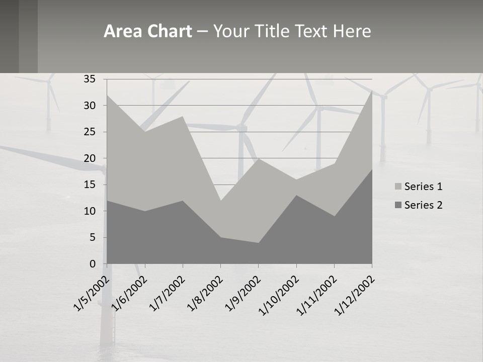 Lifestyle Ocean Older PowerPoint Template