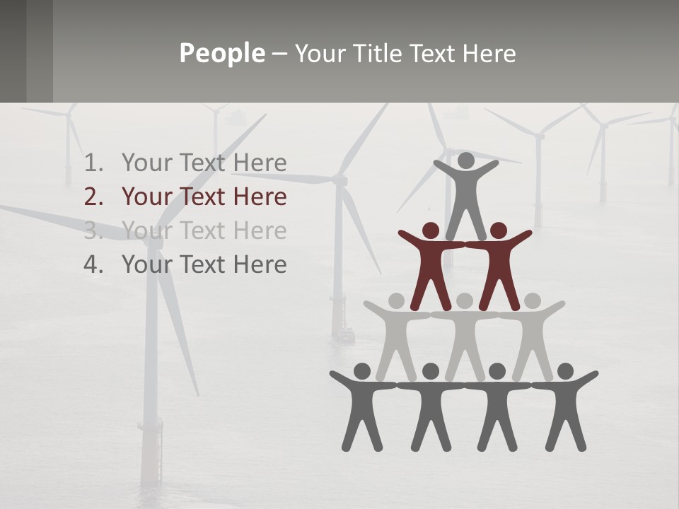 Lifestyle Ocean Older PowerPoint Template