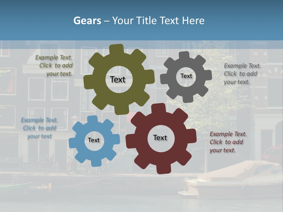 Mother Old Life PowerPoint Template