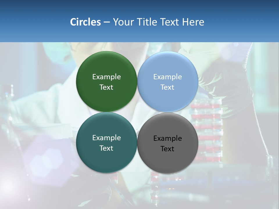 White Wave Senior PowerPoint Template