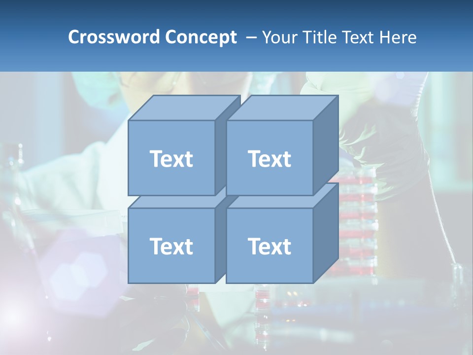 White Wave Senior PowerPoint Template