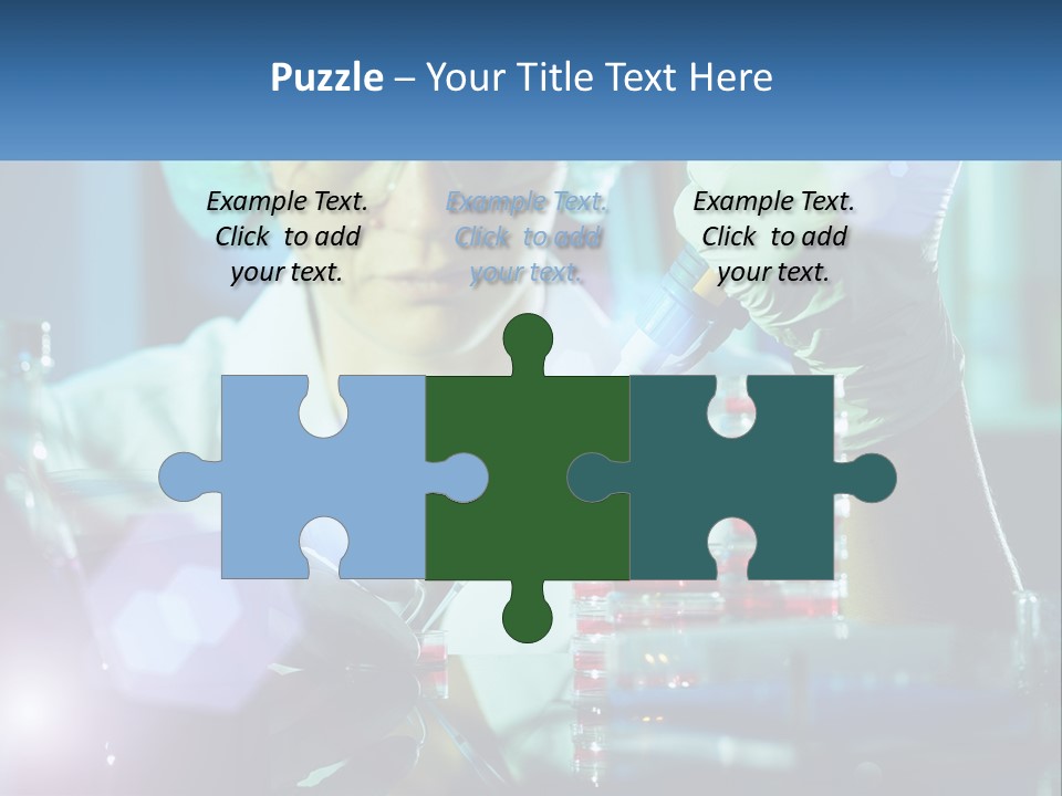 White Wave Senior PowerPoint Template