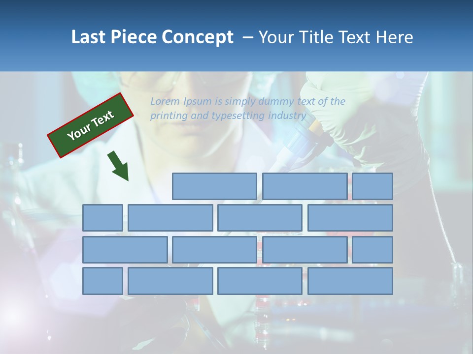 White Wave Senior PowerPoint Template