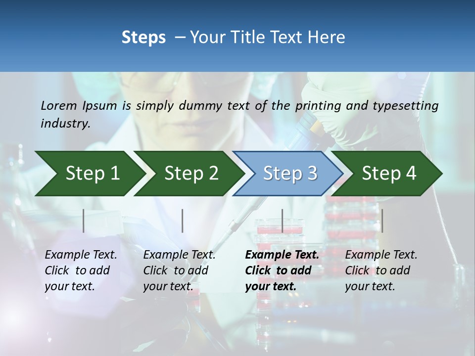 White Wave Senior PowerPoint Template