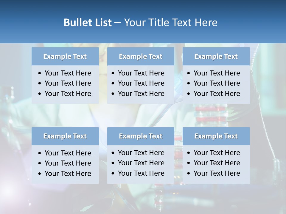 White Wave Senior PowerPoint Template