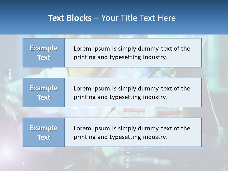 White Wave Senior PowerPoint Template