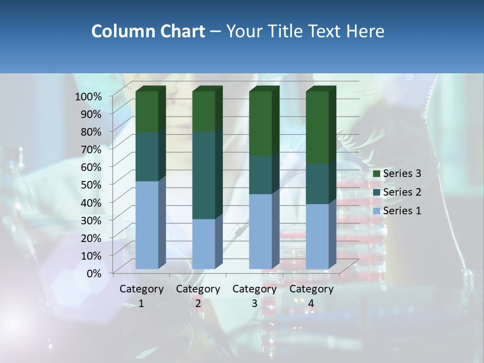 White Wave Senior PowerPoint Template