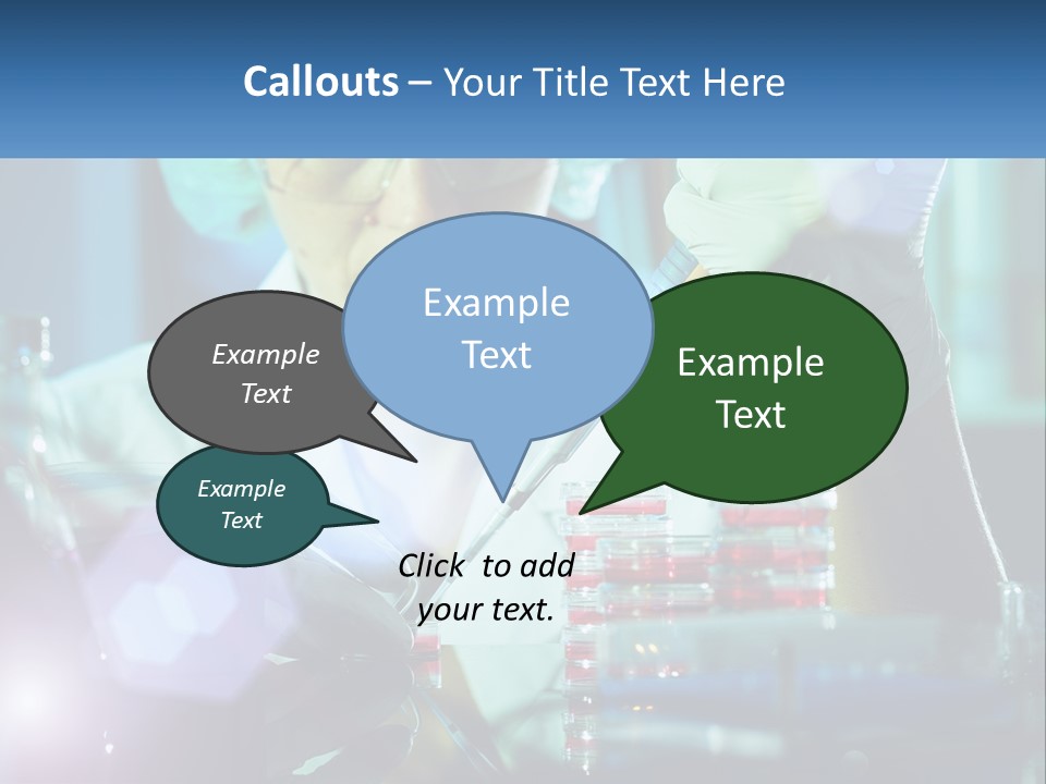 White Wave Senior PowerPoint Template