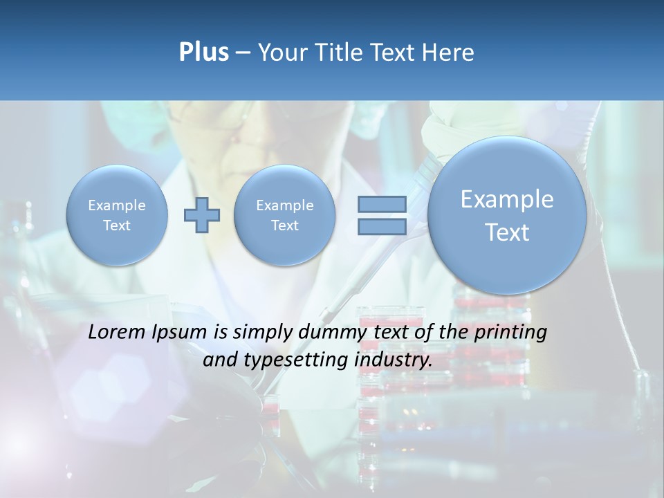 White Wave Senior PowerPoint Template