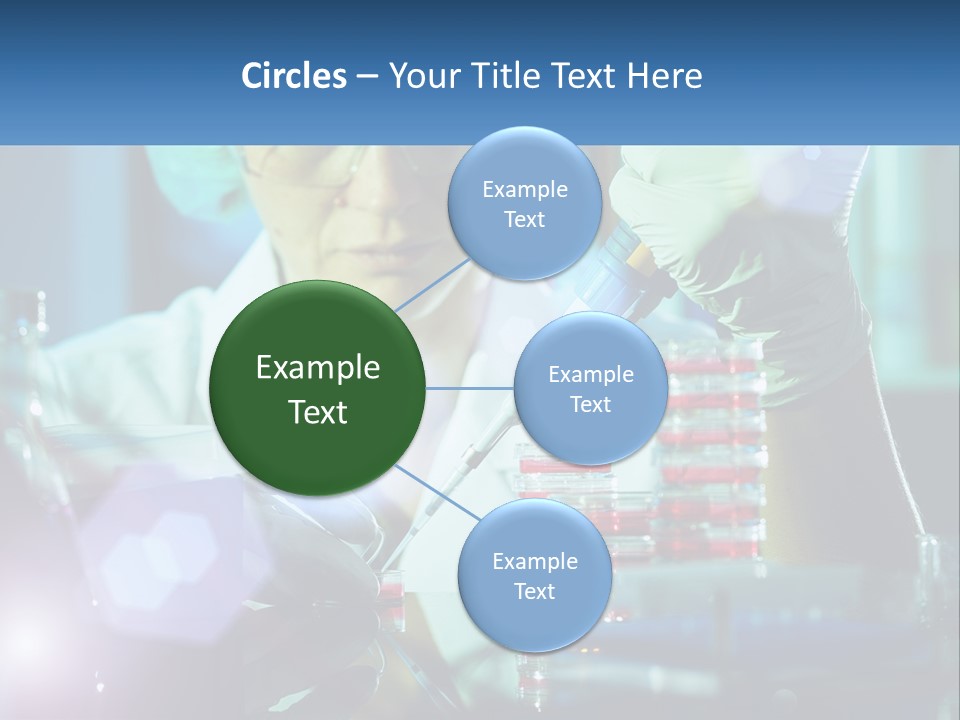 White Wave Senior PowerPoint Template