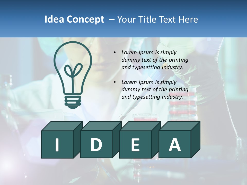 White Wave Senior PowerPoint Template